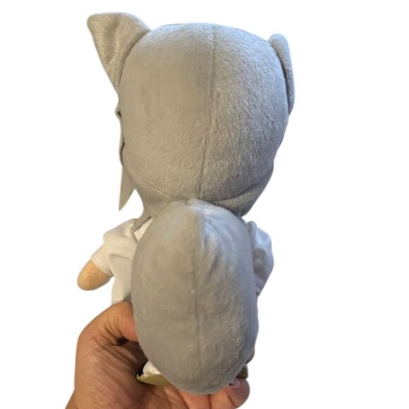 Kamisama Kiss Tomoe Plush Anime Doll 9 in White Kimono Green Bow Licensed Toy - Picture 5 of 7